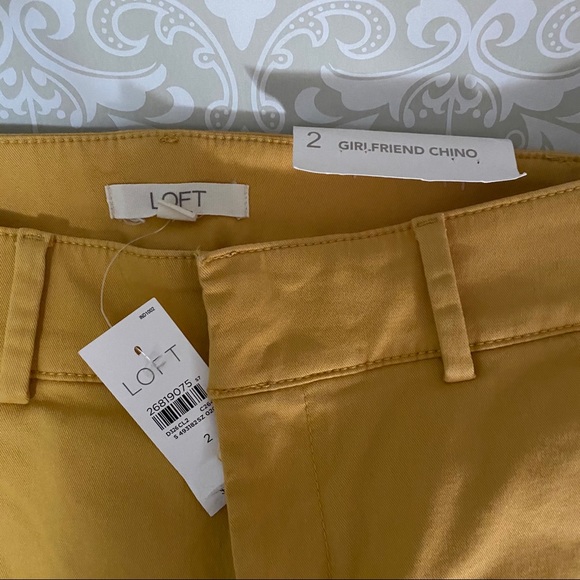 Loft - Eyelet Hem Girlfriend Chinos - Picture 3 of 8